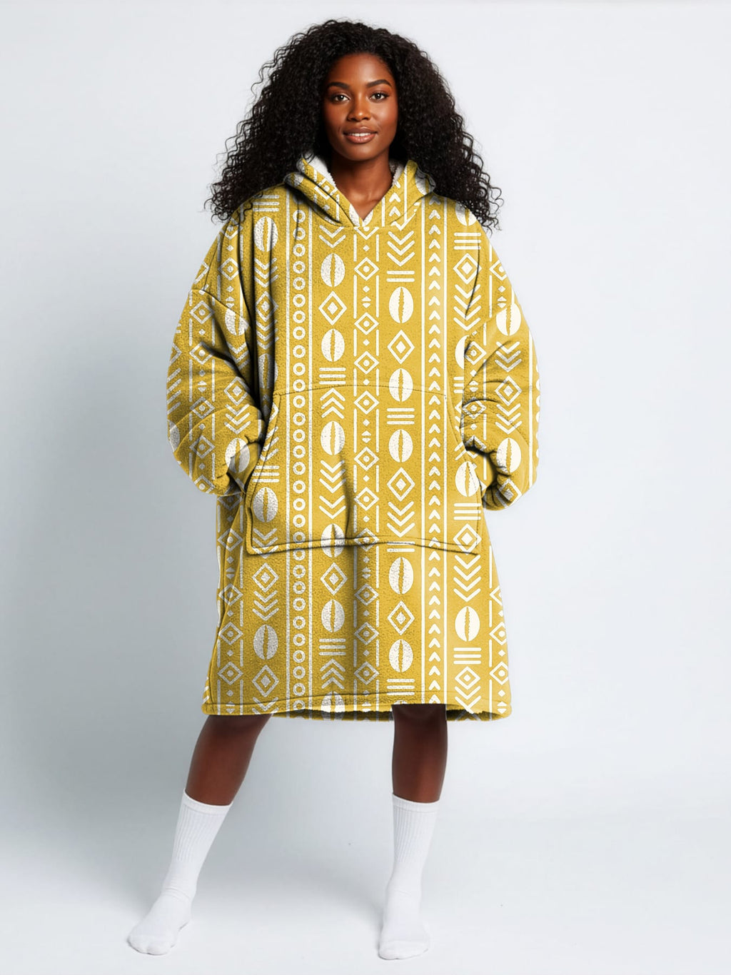 "Oshun Dhahabu" Blanket Hoodie