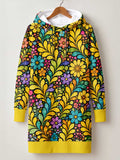 "Njano" Hoodie Dress