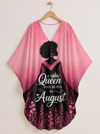 "August Queen Pink" Kaftan Dress