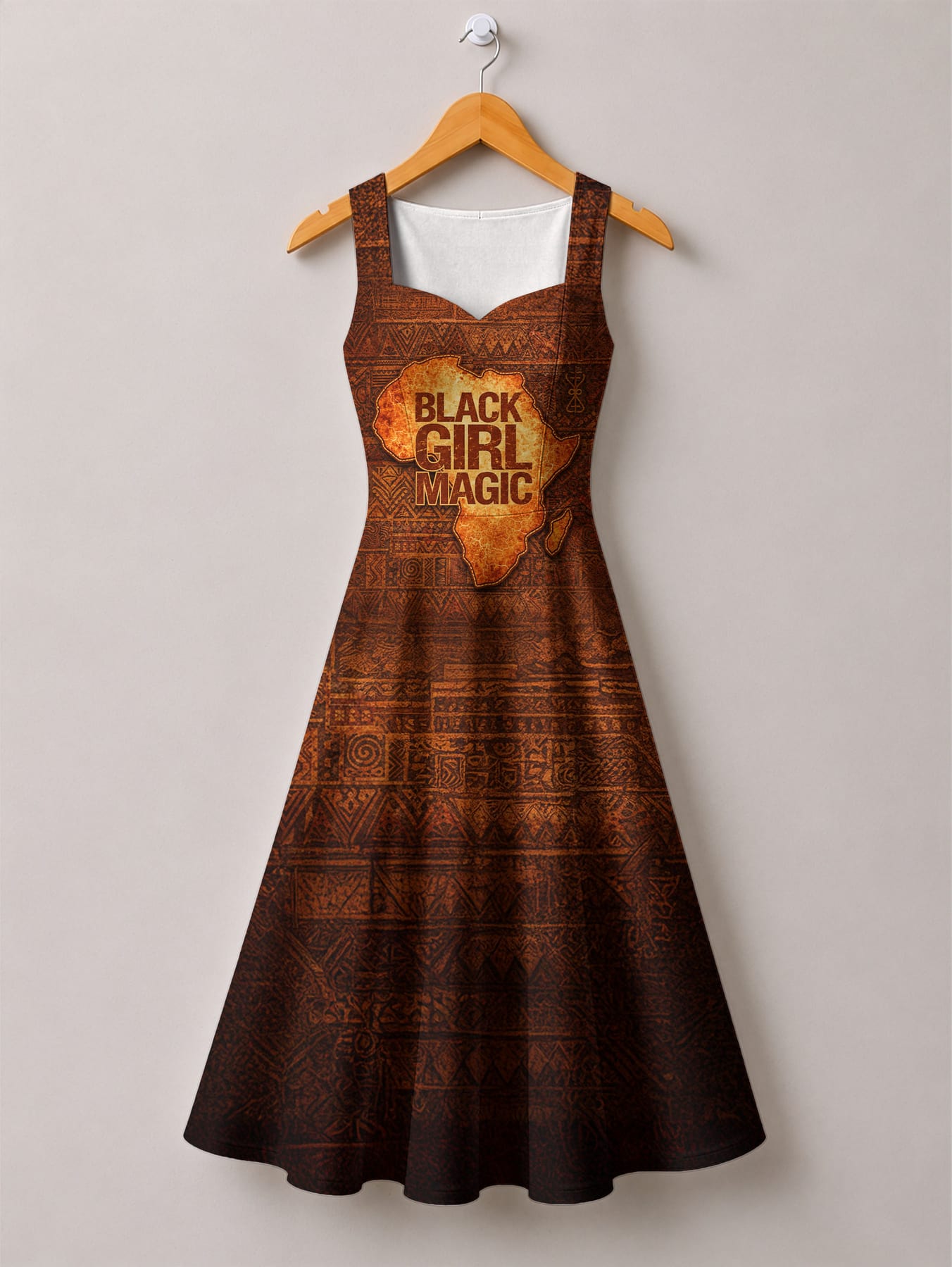 Black Girl Magic Corset Dress