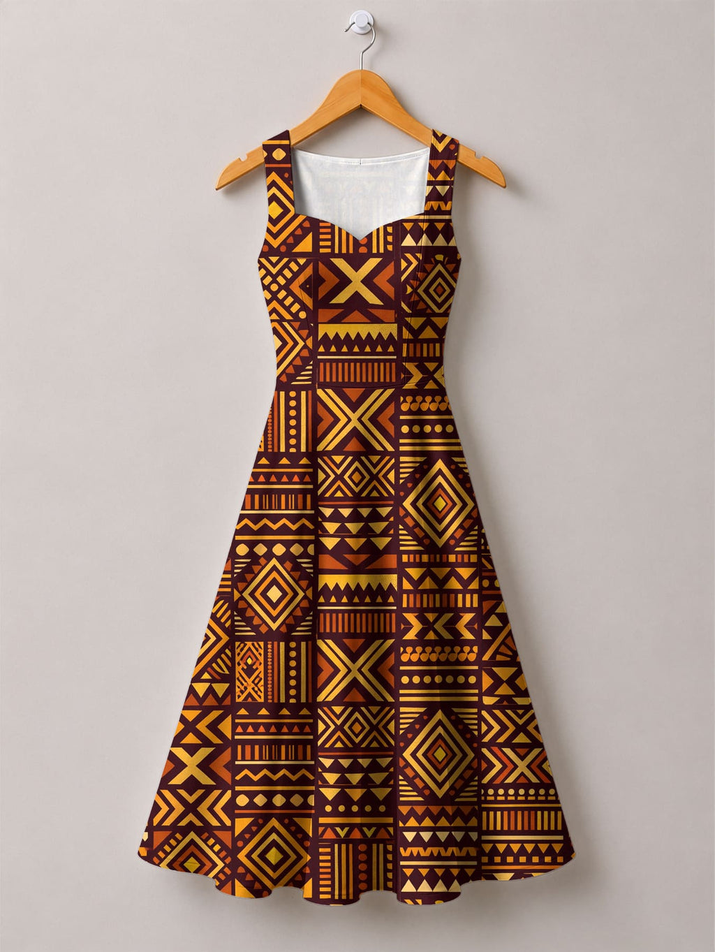 Mudcloth Corset Dress