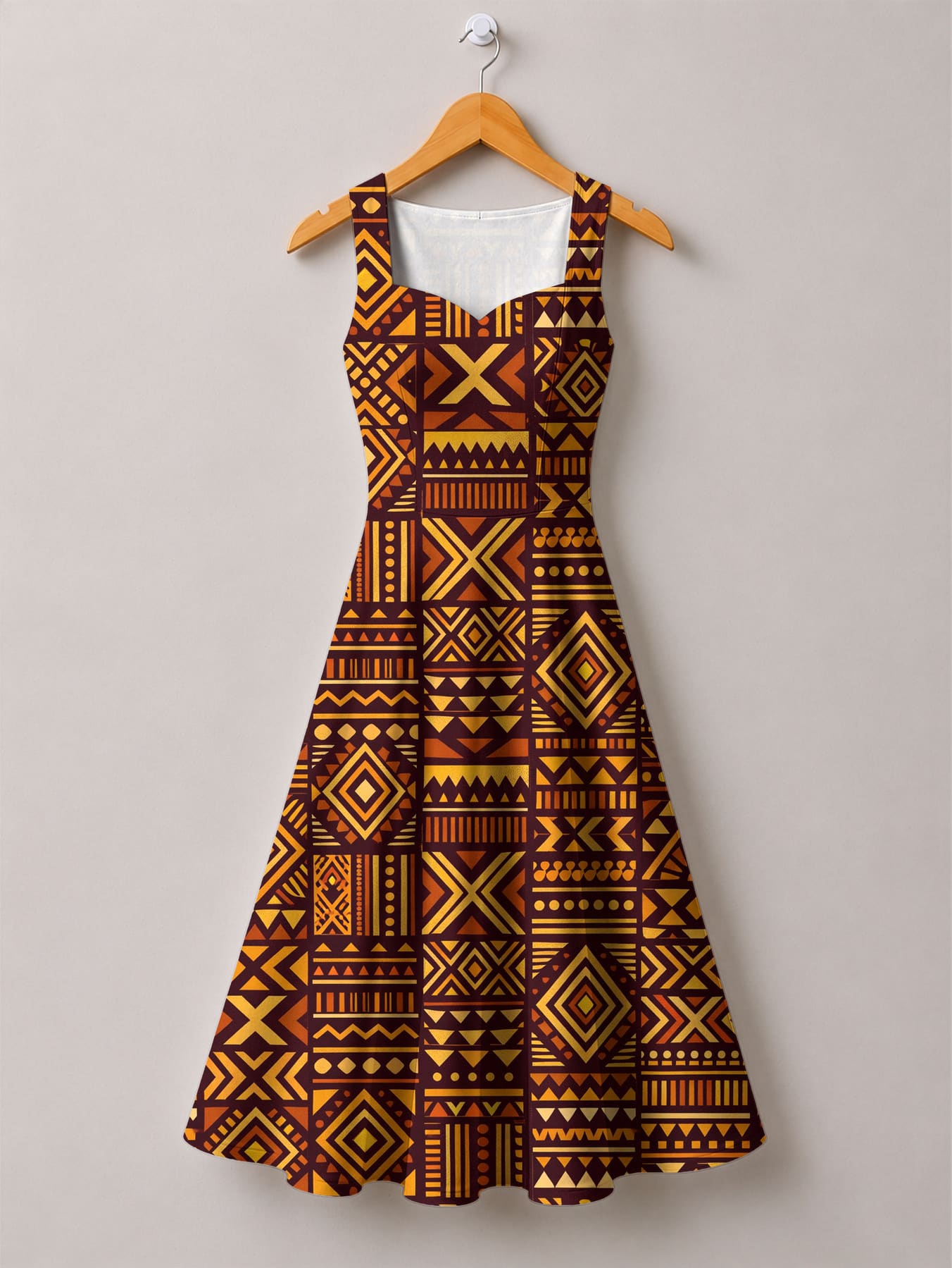 Mudcloth Corset Dress