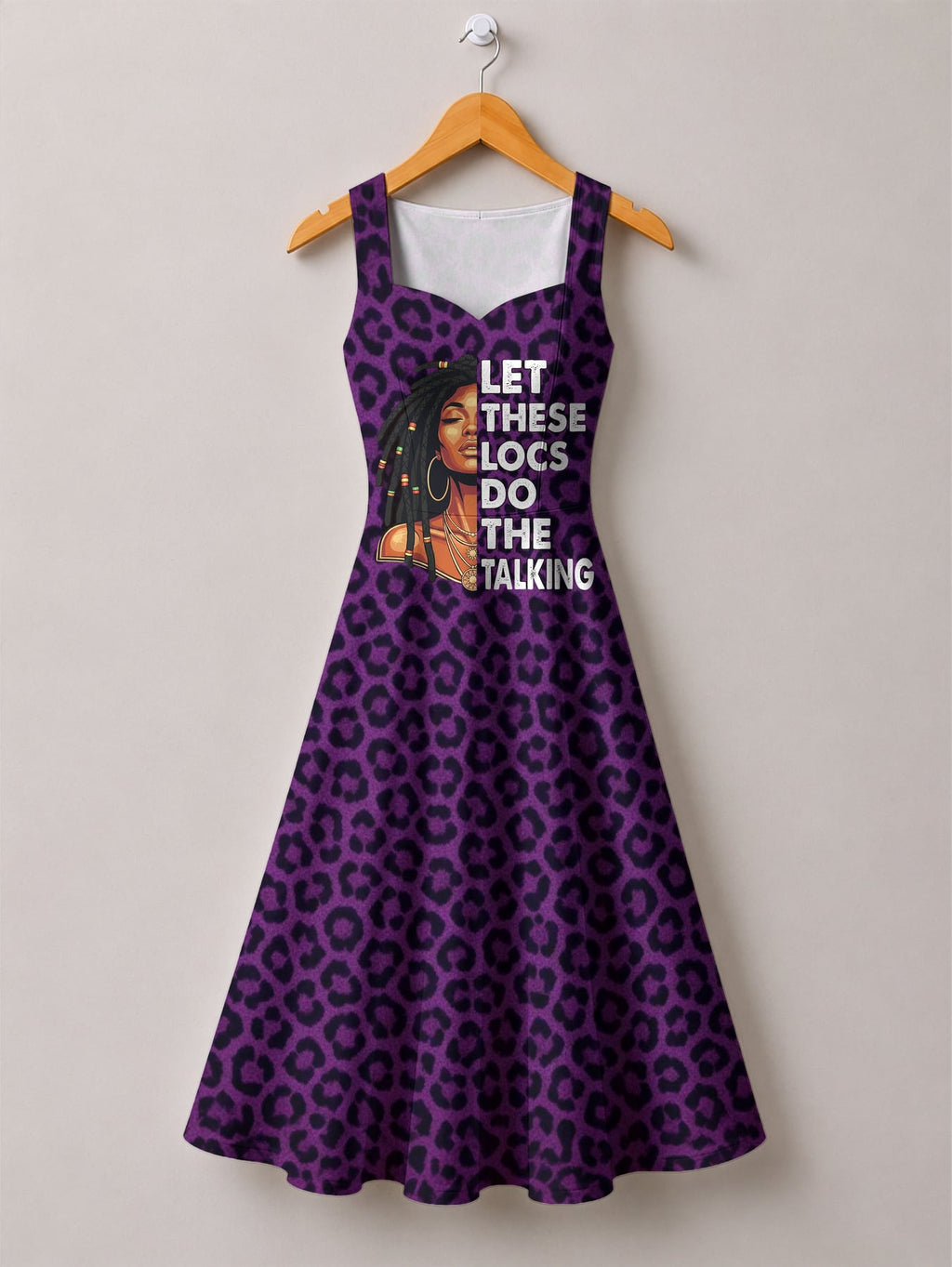 "Purple Leopard" Corset Dress Promo