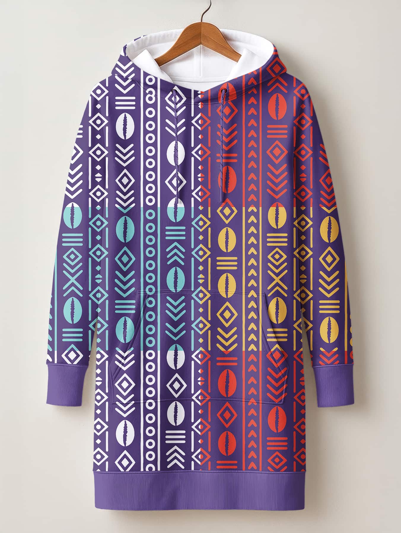 "Oshun Zamani" Hoodie Dress