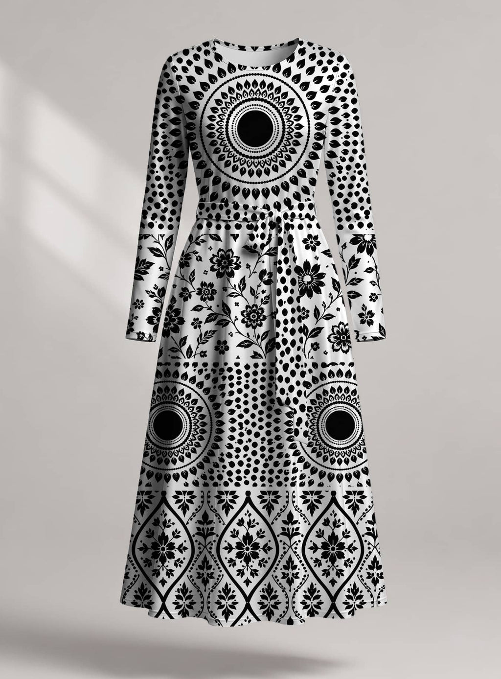 "Mwanga" Viscose Midi Dress