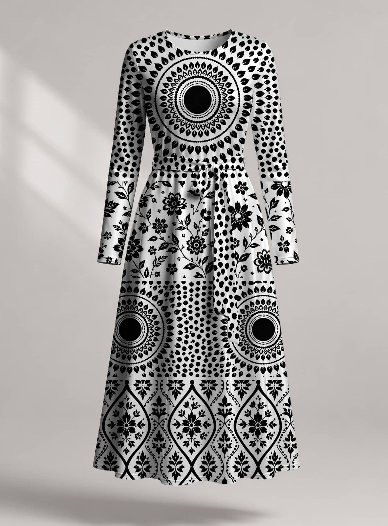"Mwanga" Viscose Midi Dress