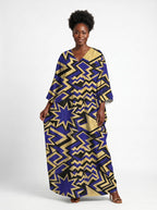 Royal Blue Sheba Kaftan Dress Promo