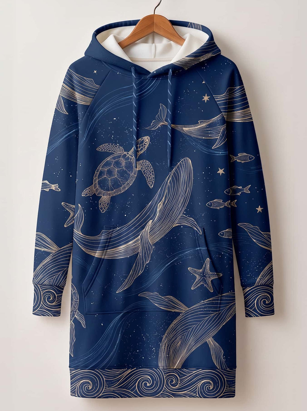 "Pwani" Hoodie Dress