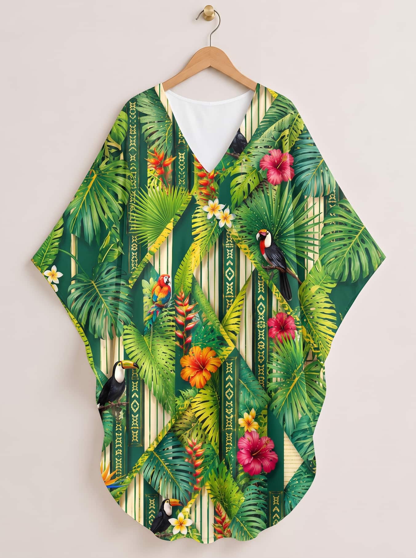 "Msitu" Kaftan Dress