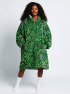 "Asili Emerald" Blanket Hoodie