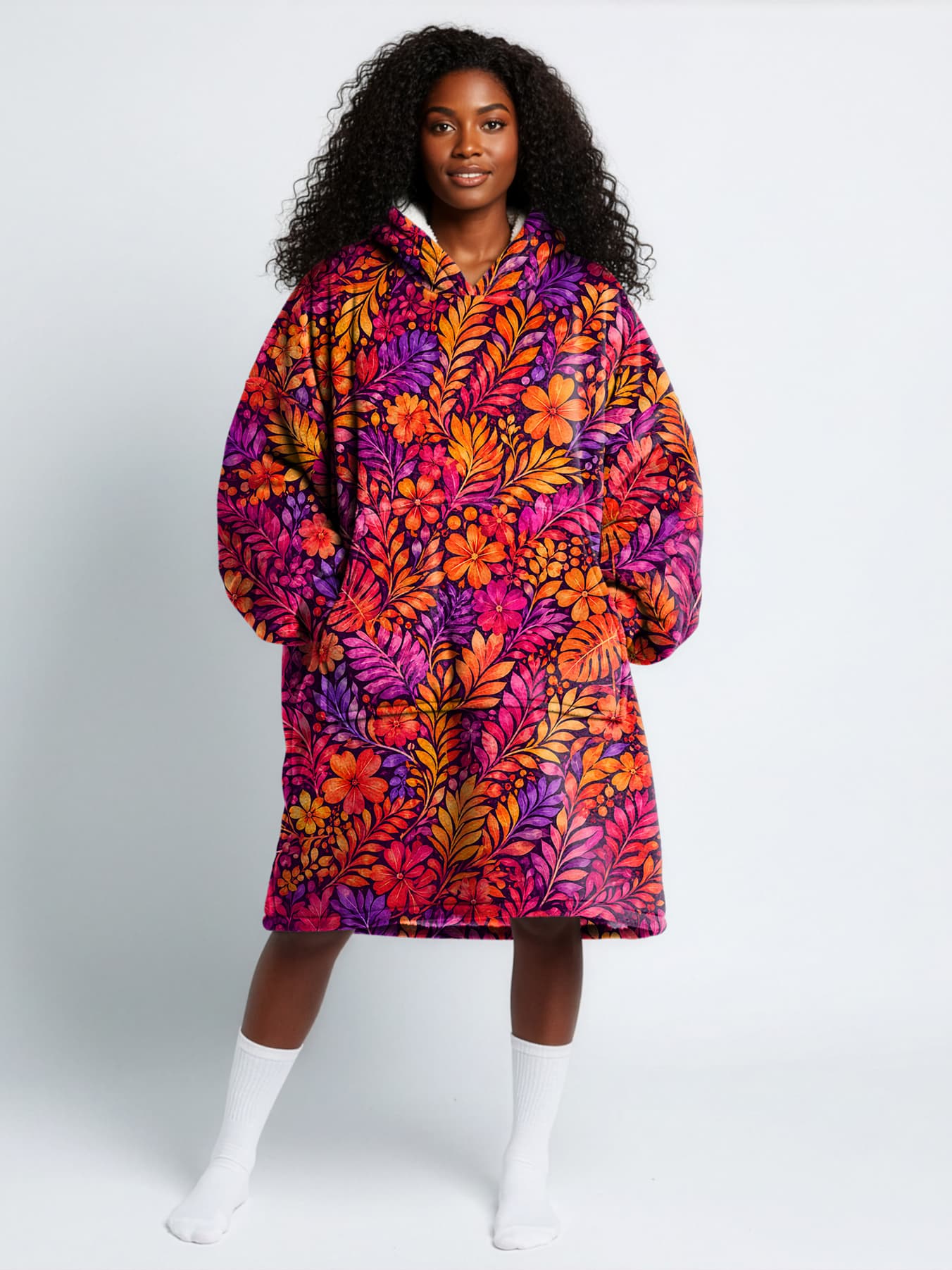 "Waridi" Blanket Hoodie