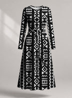 "Kuba" Viscose Midi Dress
