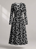 "Duara" Viscose Midi Dress