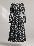 "Duara" Viscose Midi Dress
