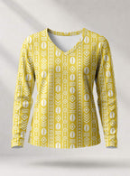 "Oshun Dhahabu" Long Sleeve Shirt