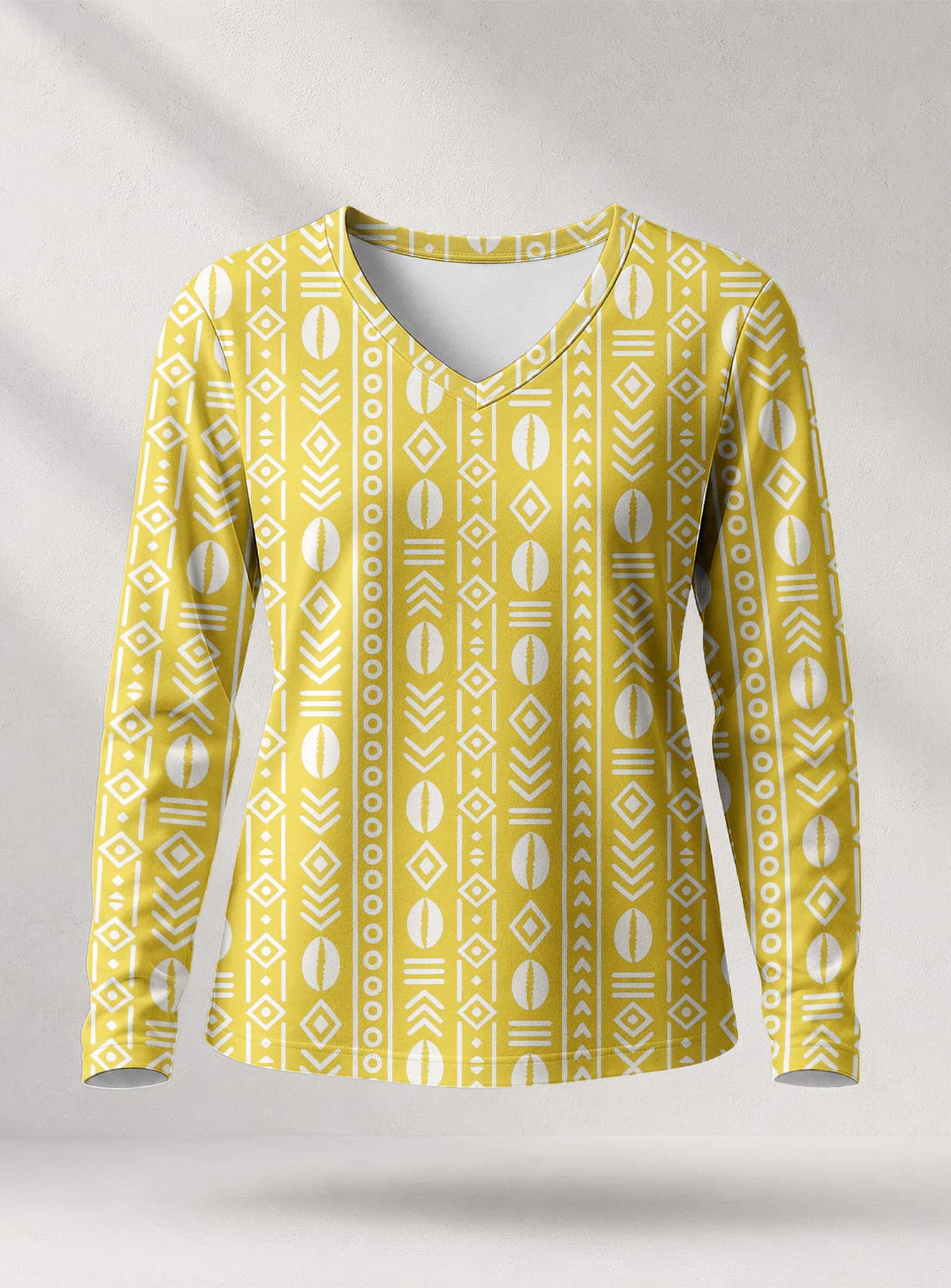 "Oshun Dhahabu" Long Sleeve Shirt