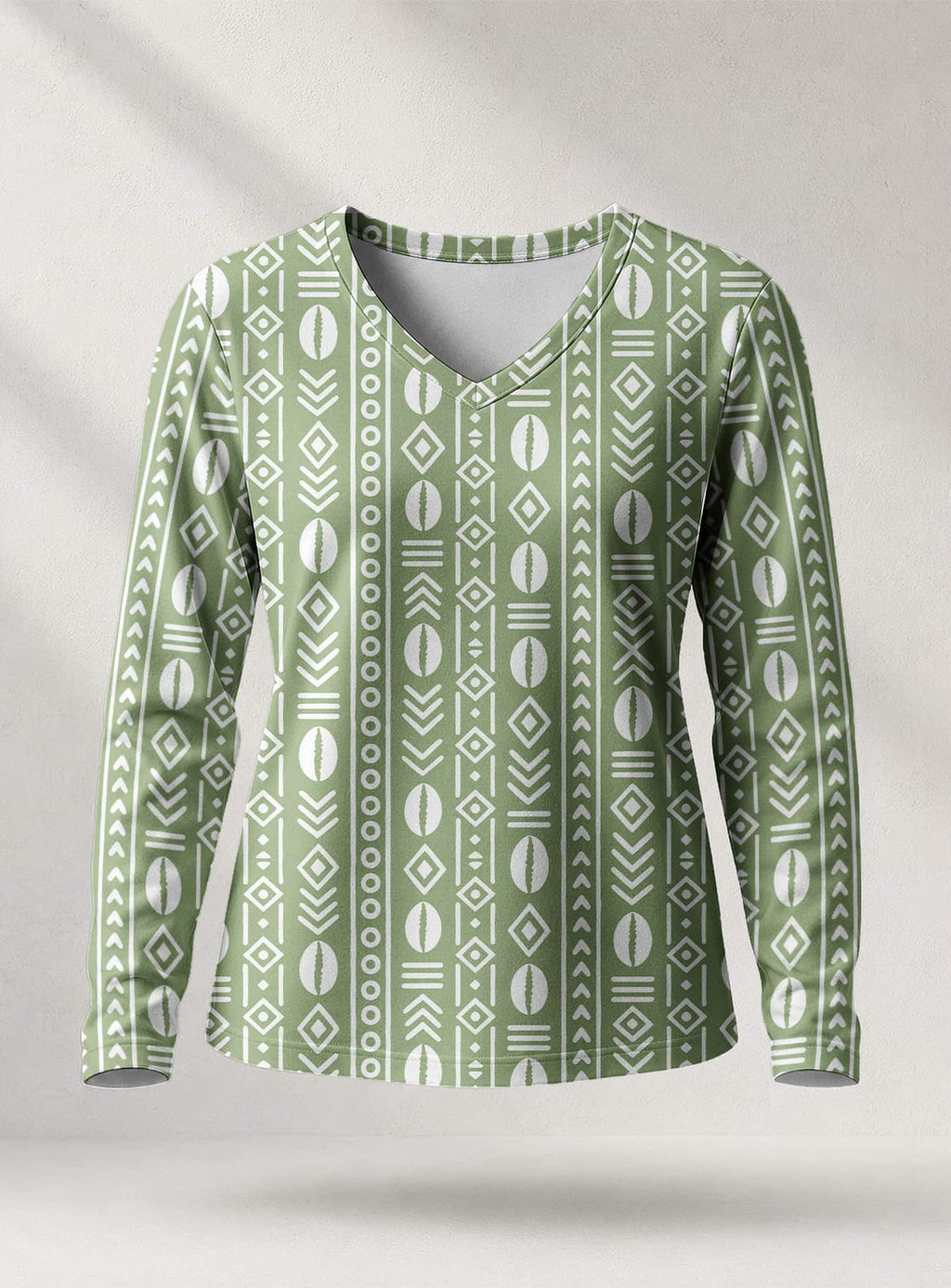 "Oshun Verde" Long Sleeve Shirt