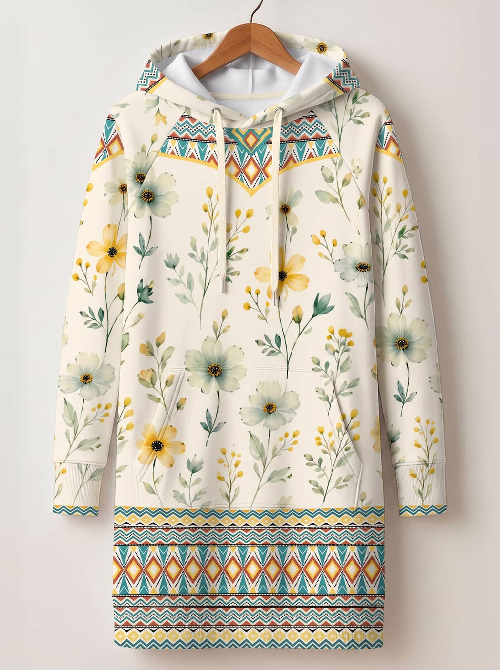"Alizeti" Hoodie Dress