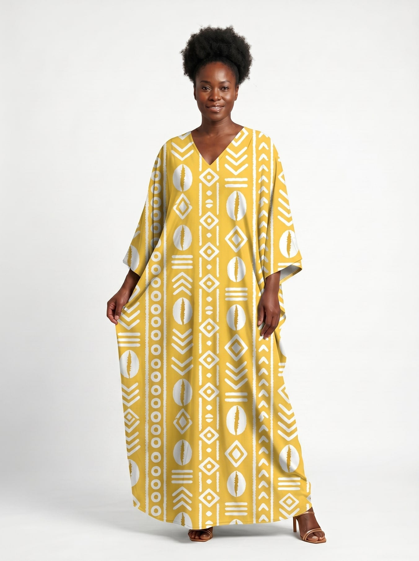 Oshun Dhahabu Kaftan Dress