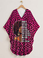"Unstoppable" Pink Leopard" Kaftan Dress Promo