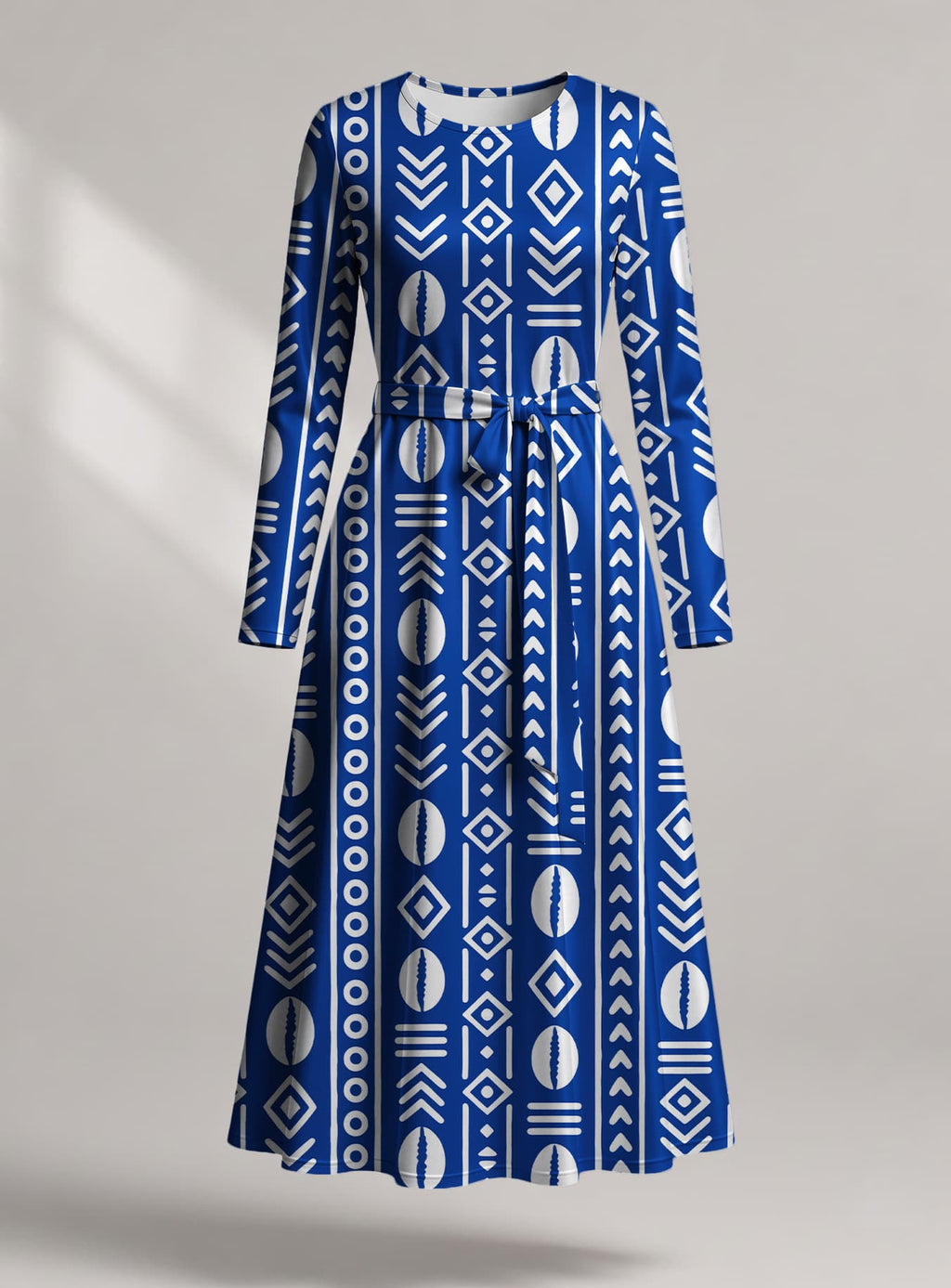"Oshun" Viscose Midi Dress