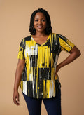 "Mvua" V-Neck T-Shirt