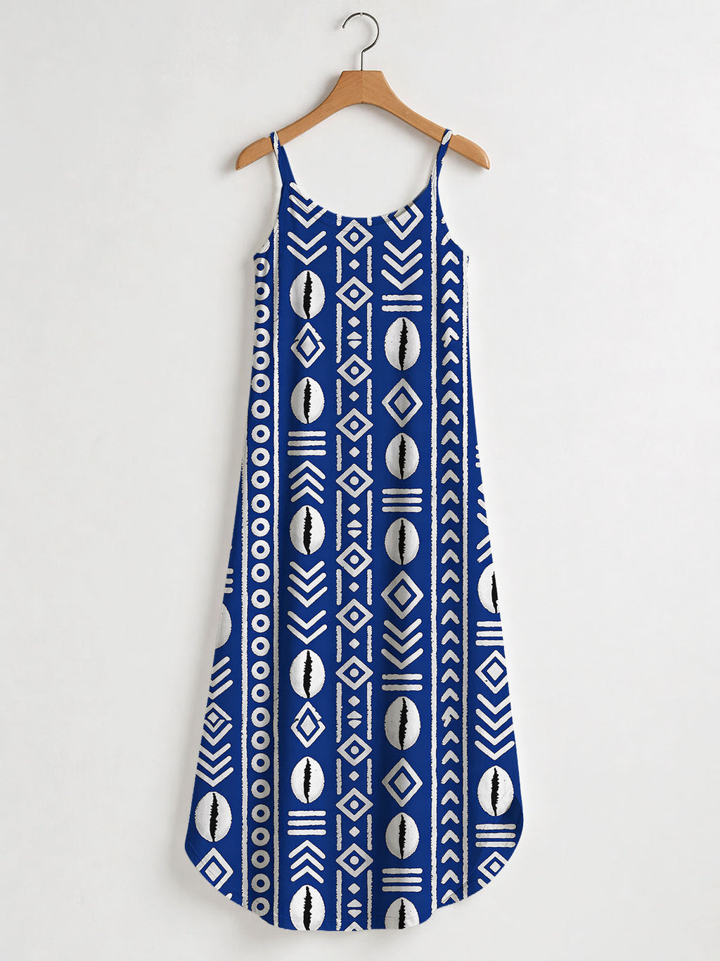 "Oshun" Royal Blue Maxi Dress