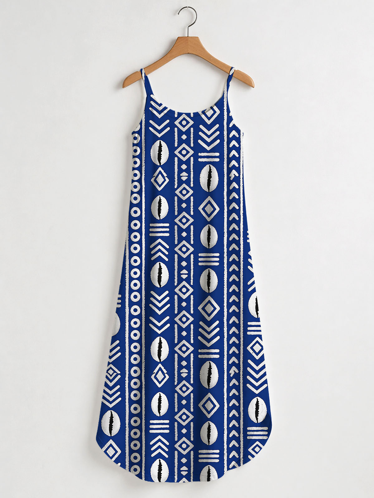 "Oshun" Royal Blue Maxi Dress