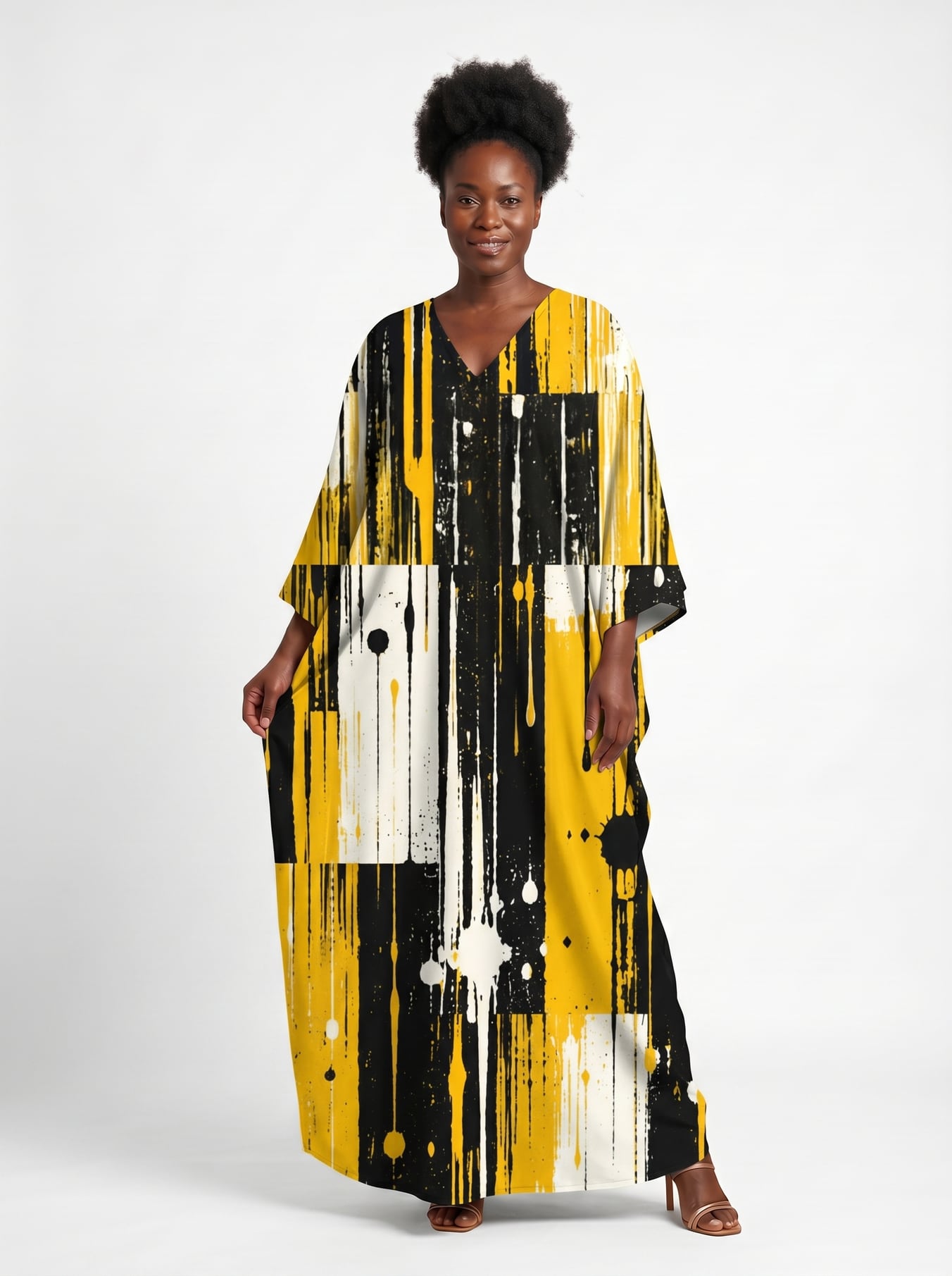 "Mvua" Kaftan Dress
