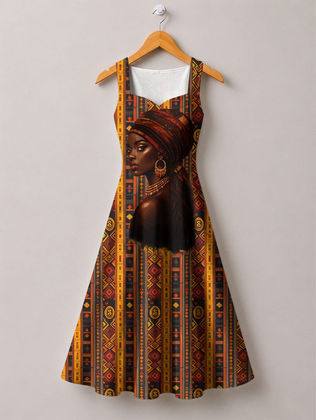Melanin Radiance Corset Dress