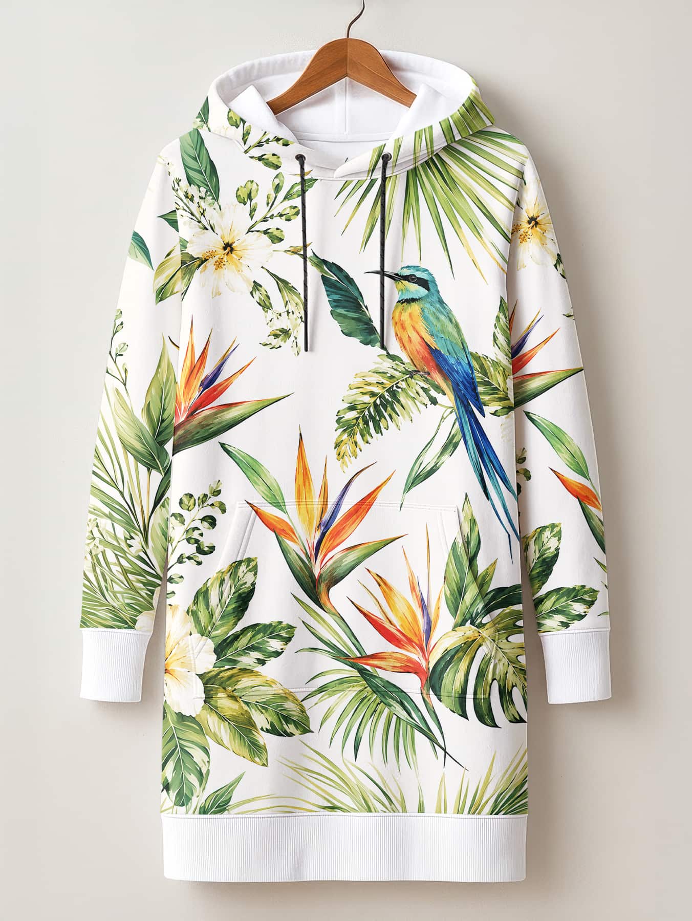 "Ndege" Hoodie Dress