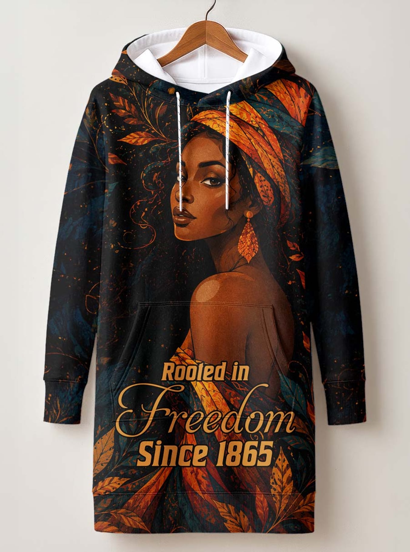 "Huru" Hoodie Dress