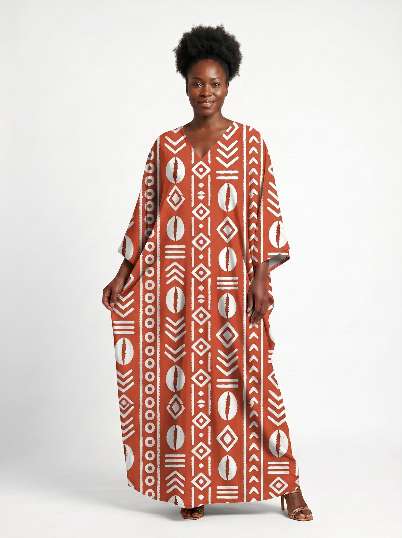 Oshun Kijani Kaftan Dress
