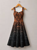 "Fuvu" Halloween Corset Dress