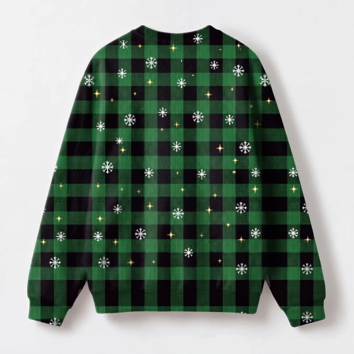"Half Jingle" Christmas Sweatshirt — back view