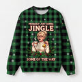 "Half Jingle" Christmas Sweatshirt