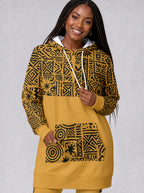 "Haradali" Hoodie Dress & Leggings Deal