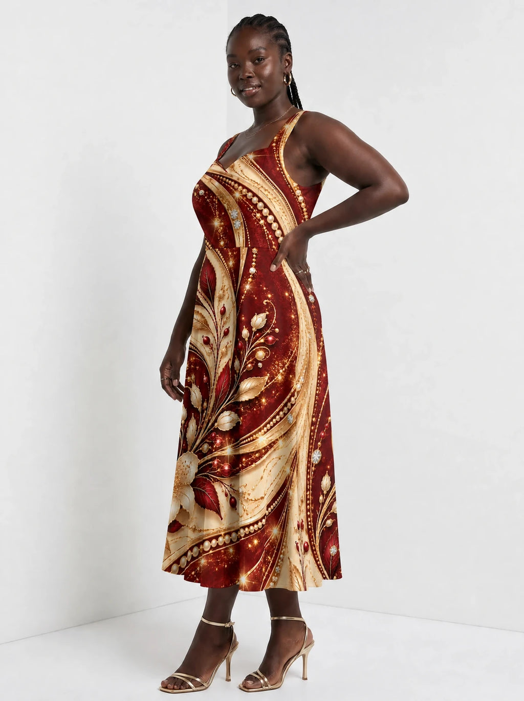 "Hariri" Corset Dress — styled on model