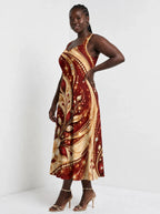 "Hariri" Corset Dress — styled on model
