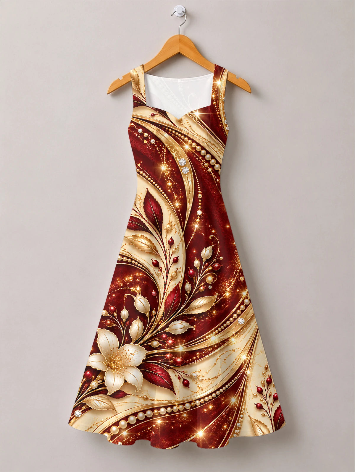 "Hariri" Corset Dress — front flat