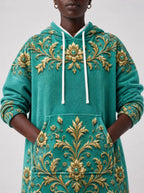 "Heshima" Blanket Hoodie — full body