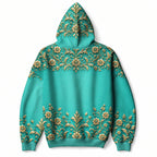 "Heshima" Hoodie — back flat