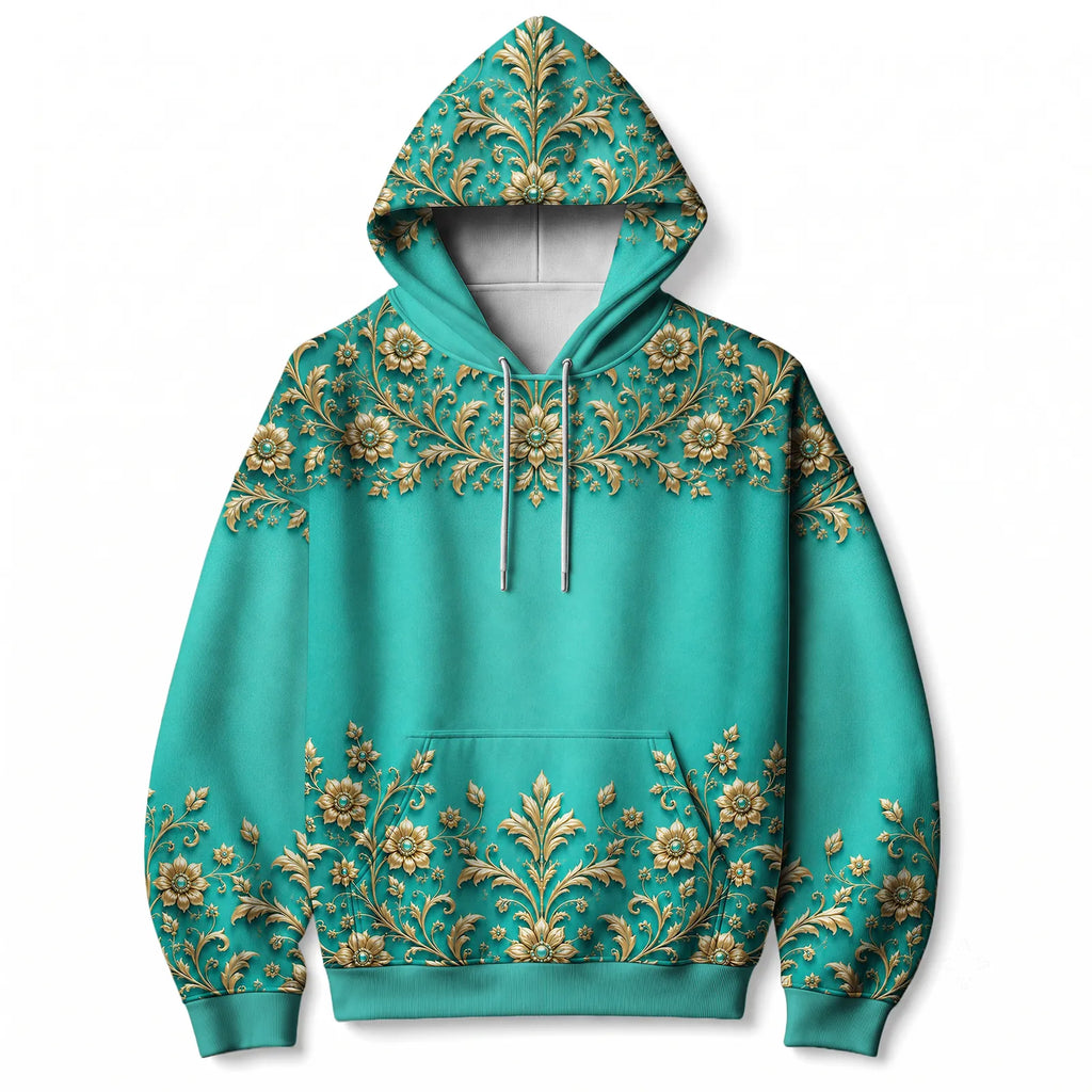 "Heshima" Hoodie — front flat