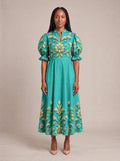 "Heshima" Puff Sleeve Dress