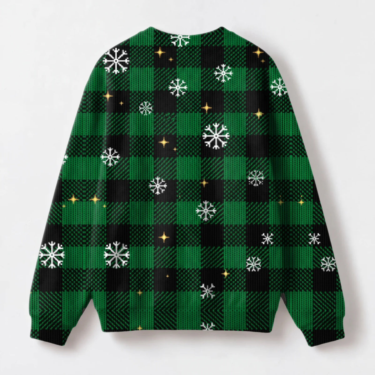 "Holiday Chaos" Christmas Sweatshirt — back view