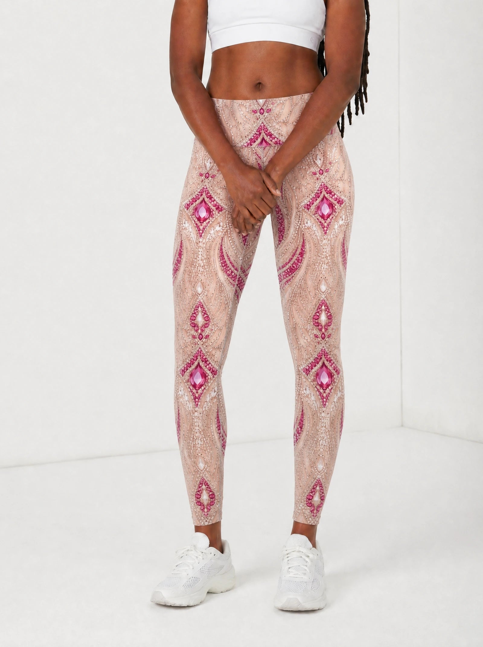 "Vito" Leggings — front view on model