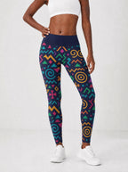 Ubuntu Leggings — front view on model
