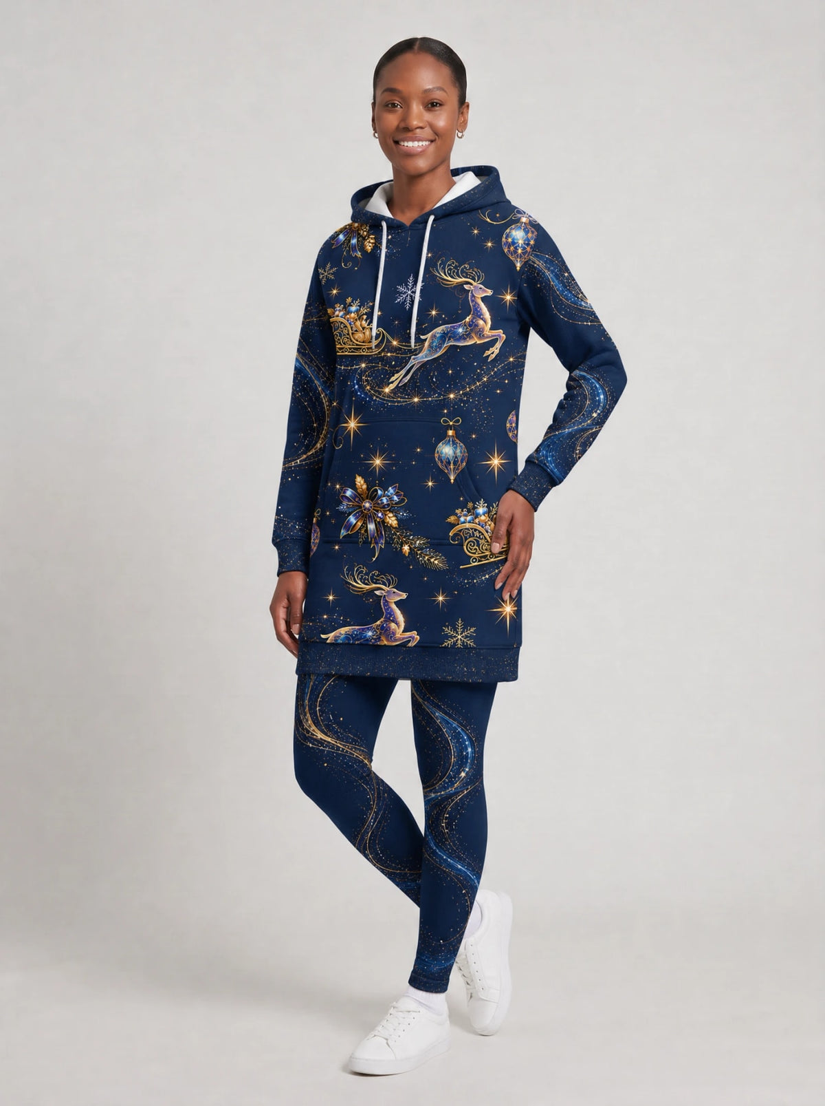 "Mbingu" Hoodie Dress