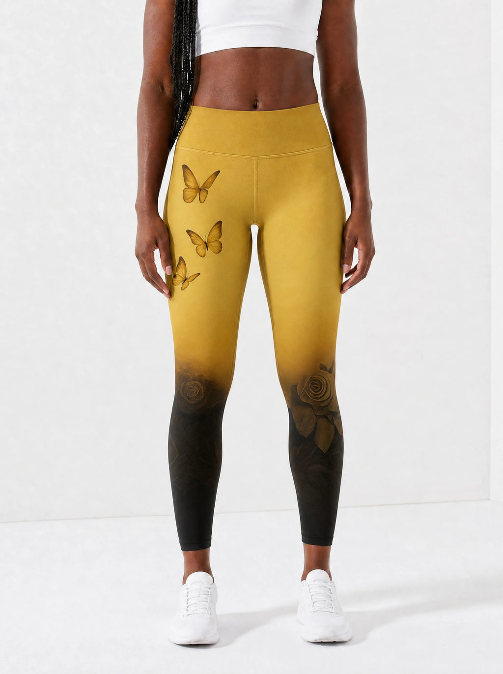 "Selah" Leggings — front view on model