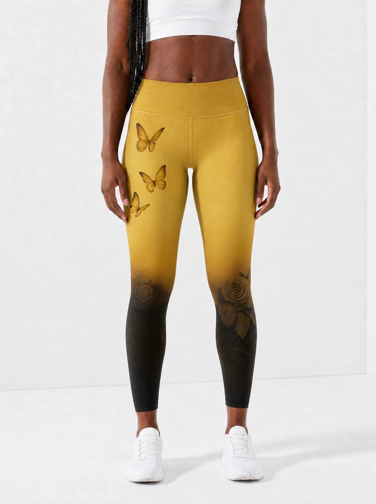 "Selah" Leggings — front view on model